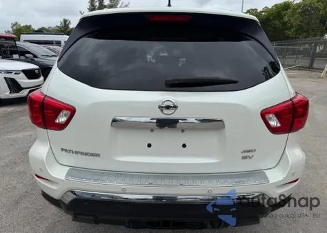 2017 Nissan Pathfinder S from USA, damaged, VIN 5N1DR2MM1HC627750